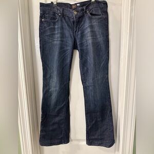 Women’s 31 CoH Dita Petite Bootcut Jeans Dark Wash Denim EUC